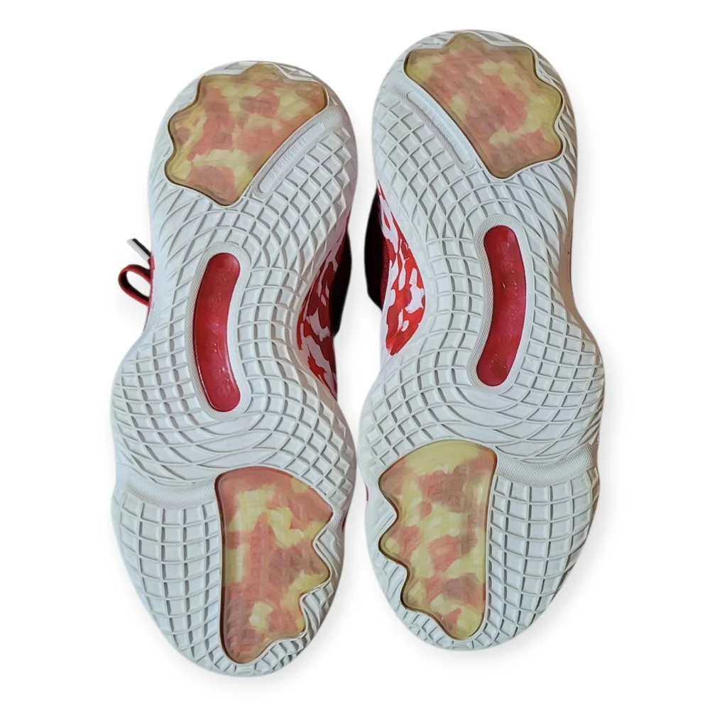 adidas Dovovan Mitchell Issue #3 D.O.N. Athletic Red And White Sneakers